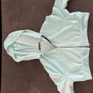 BOOHOO Cropped zip up sweaters